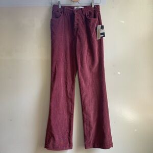Reformation high rise corduroy pants